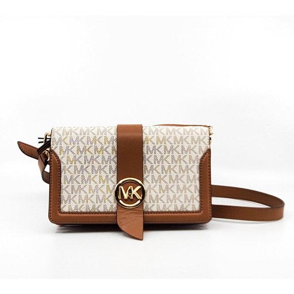 NWD Michael Kors MK Print Shoulder Bag $250.00 - Picture 2 of 7